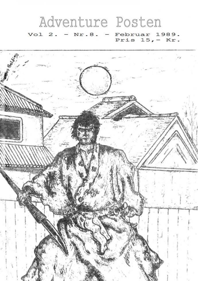 Forsiden af Vol 2, no 8 - 1989